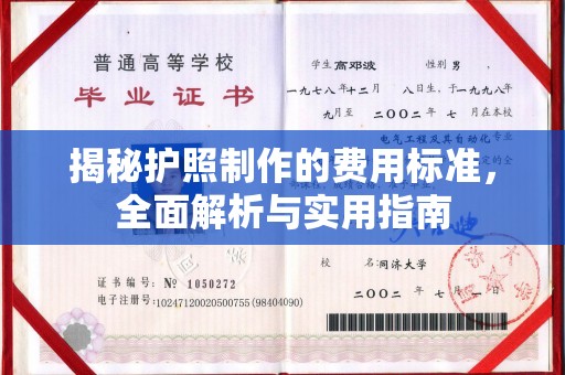 红花岗揭秘护照制作的费用标准，全面解析与实用指南
